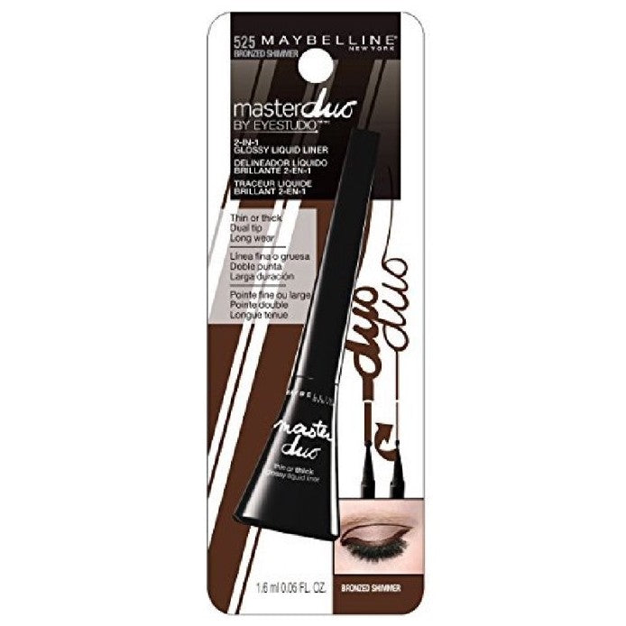MAYBELLINE Eye Studio Master Duo Glossy Liquid Eyeliner