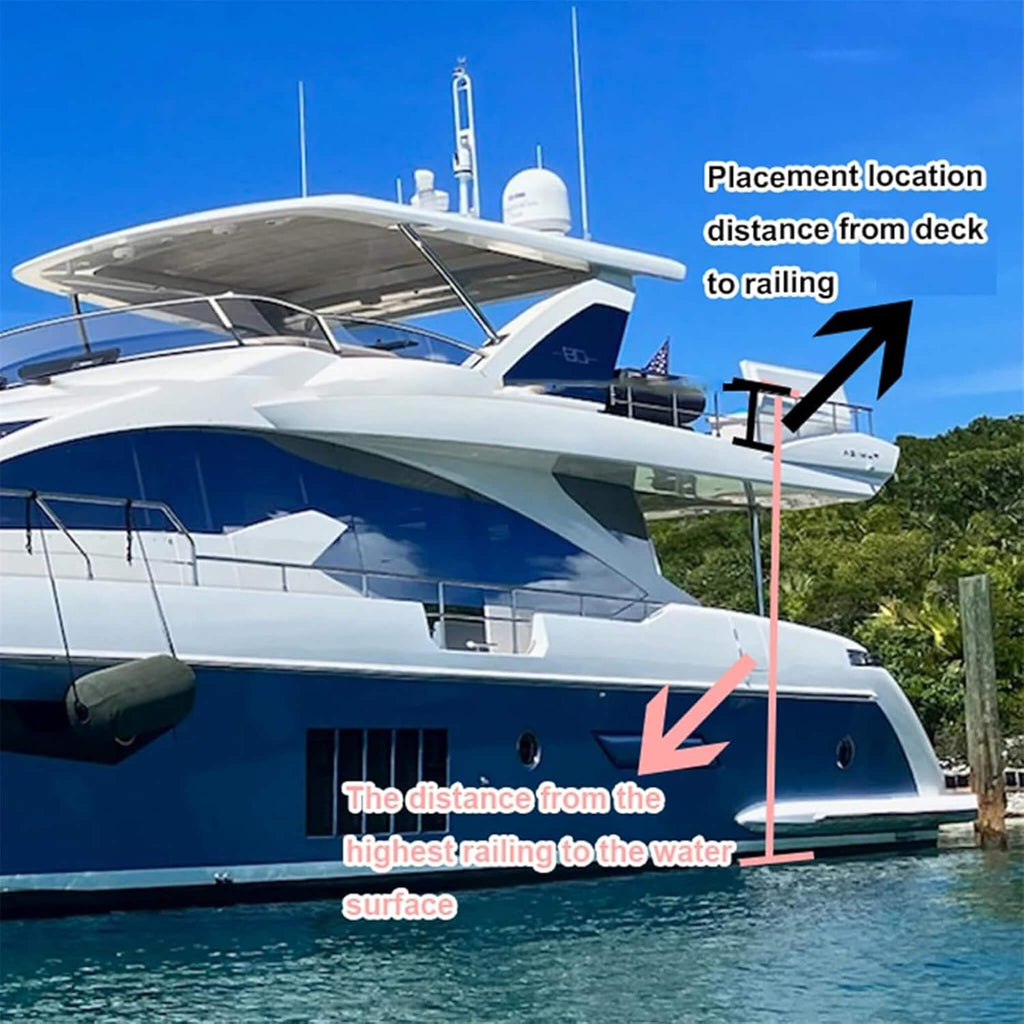 Extra Large Inflatable Floating Yacht Water Slide With Air Pump And Protection Net (SAK97618)