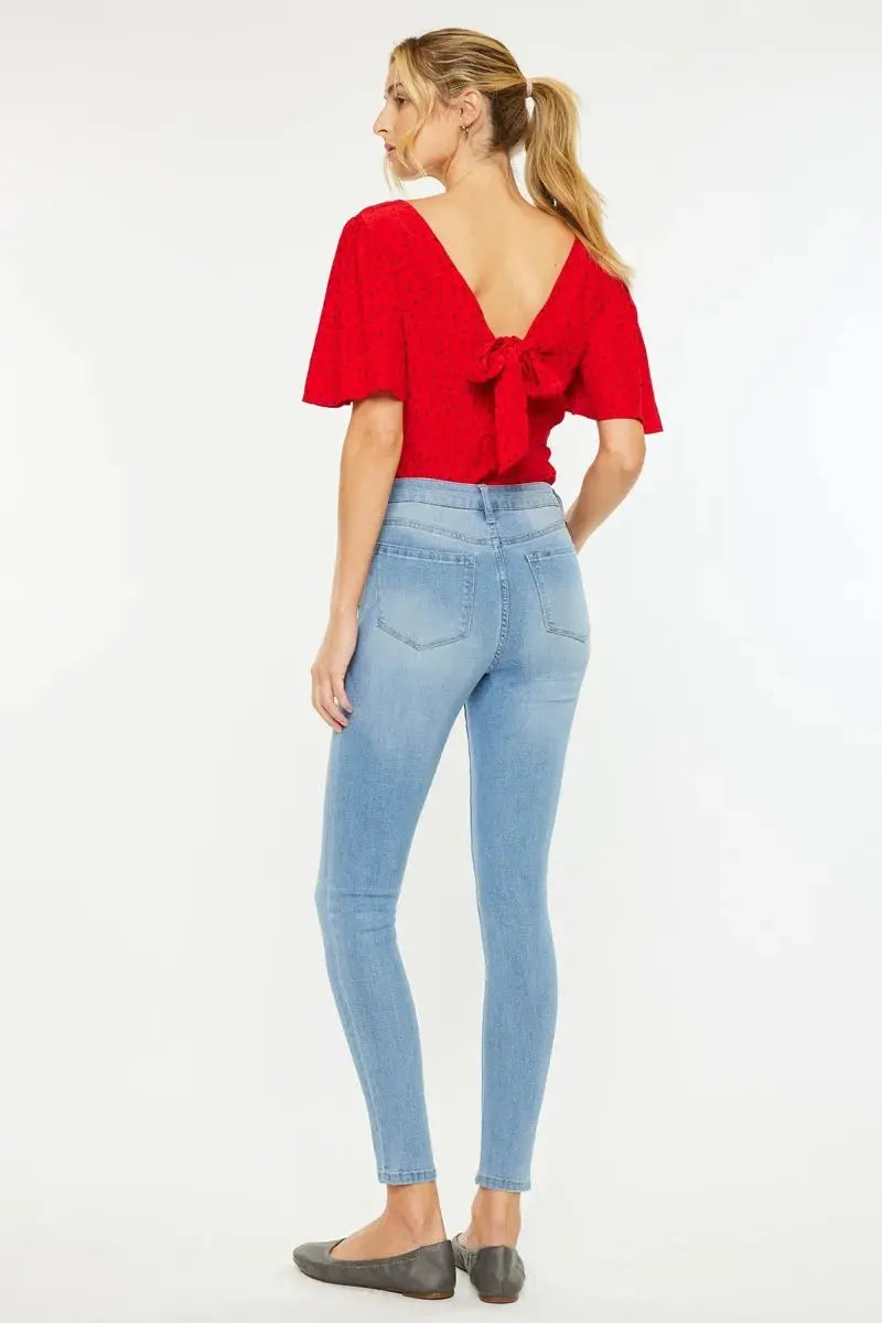 High Rise Super Kancan Skinny Jeans