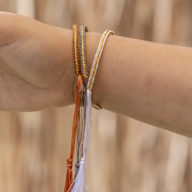 Golden Tassel Bracelets