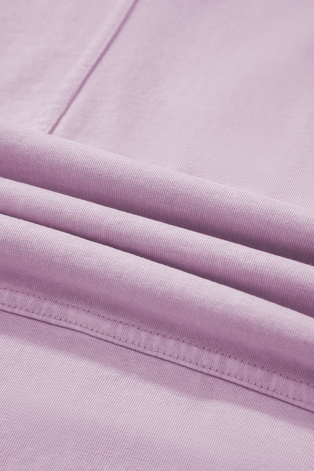 Mineral Wash Reverse Seam Drawstring Elastic Waist Pants