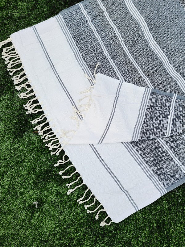 Bath / Beach Turkish Towels-Easy Carry Quick Dry T