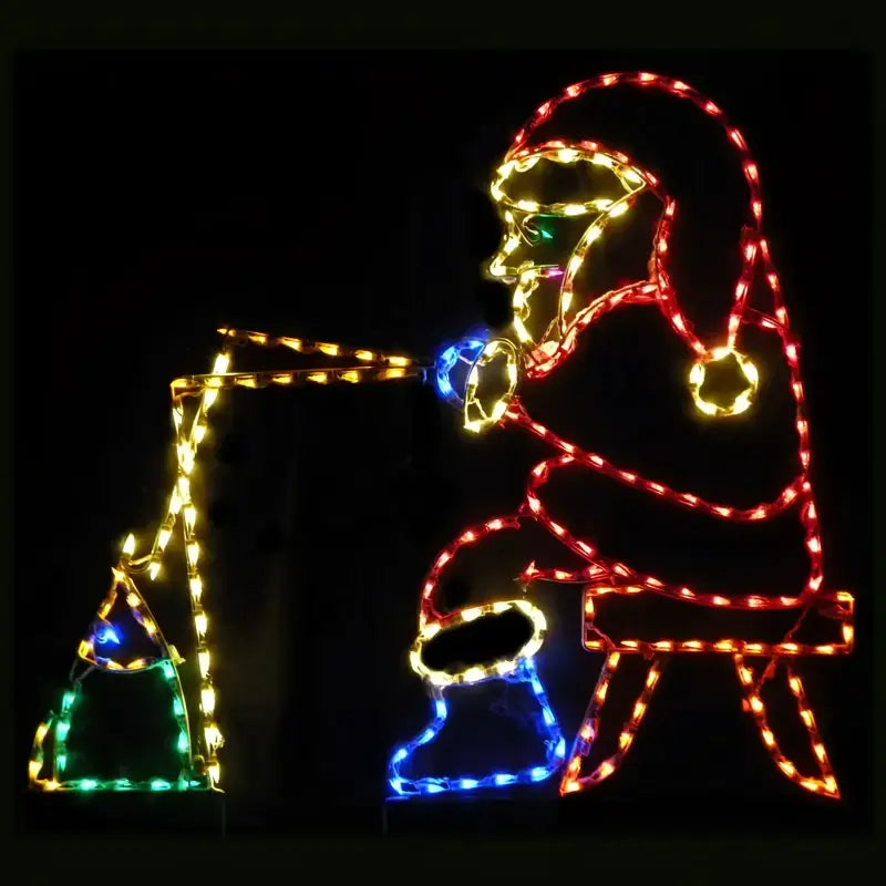 Fishing Santa Animated