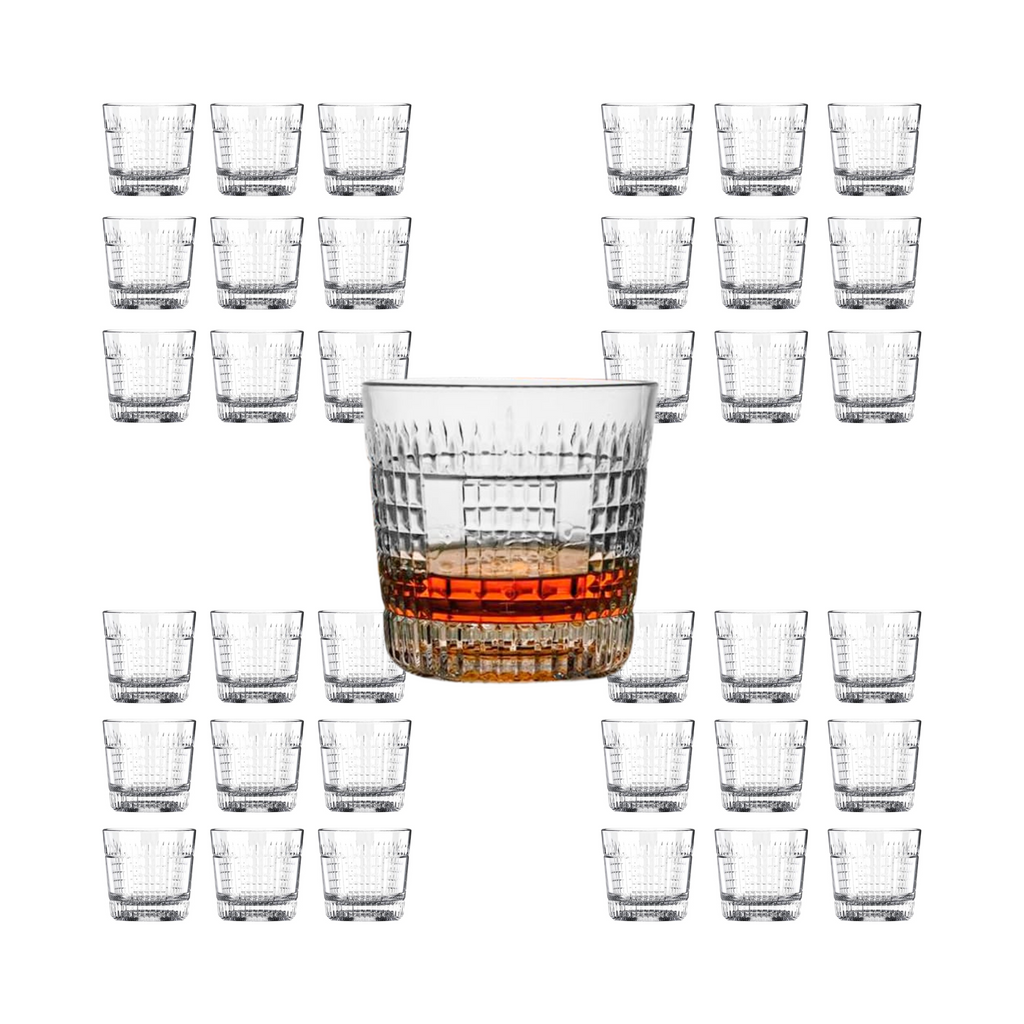 Whiskey Sour Old Fashioned Glasses Tumblers - 12oz - Set of 6