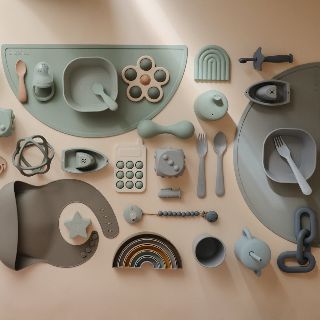 Silicone Toddler Starter Spoons