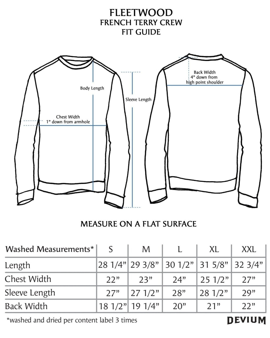 Fleetwood French Terry Crewneck Sweatshirt