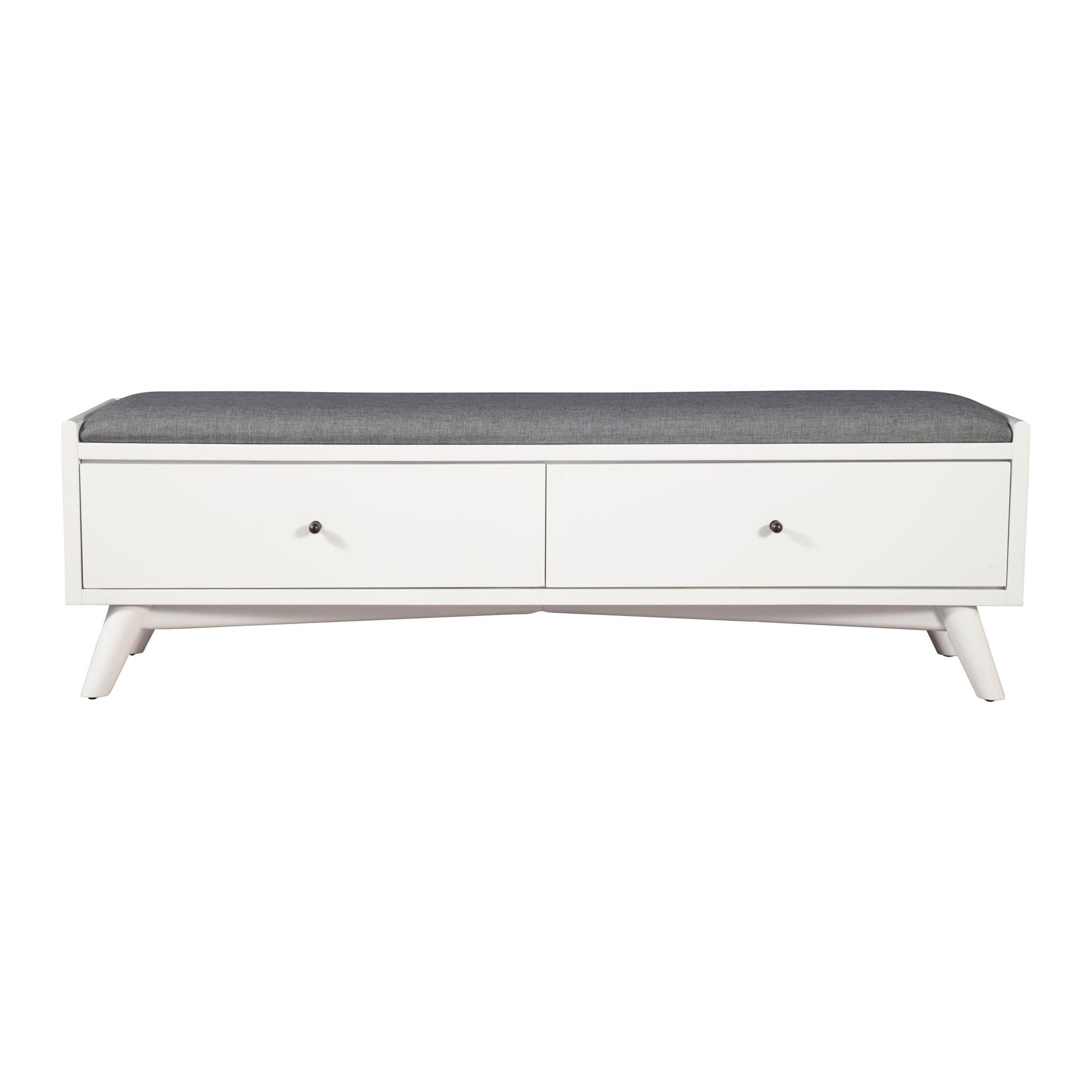 Flynn Bench, White
