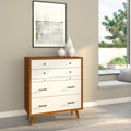 Flynn Chest, Chestnut/White