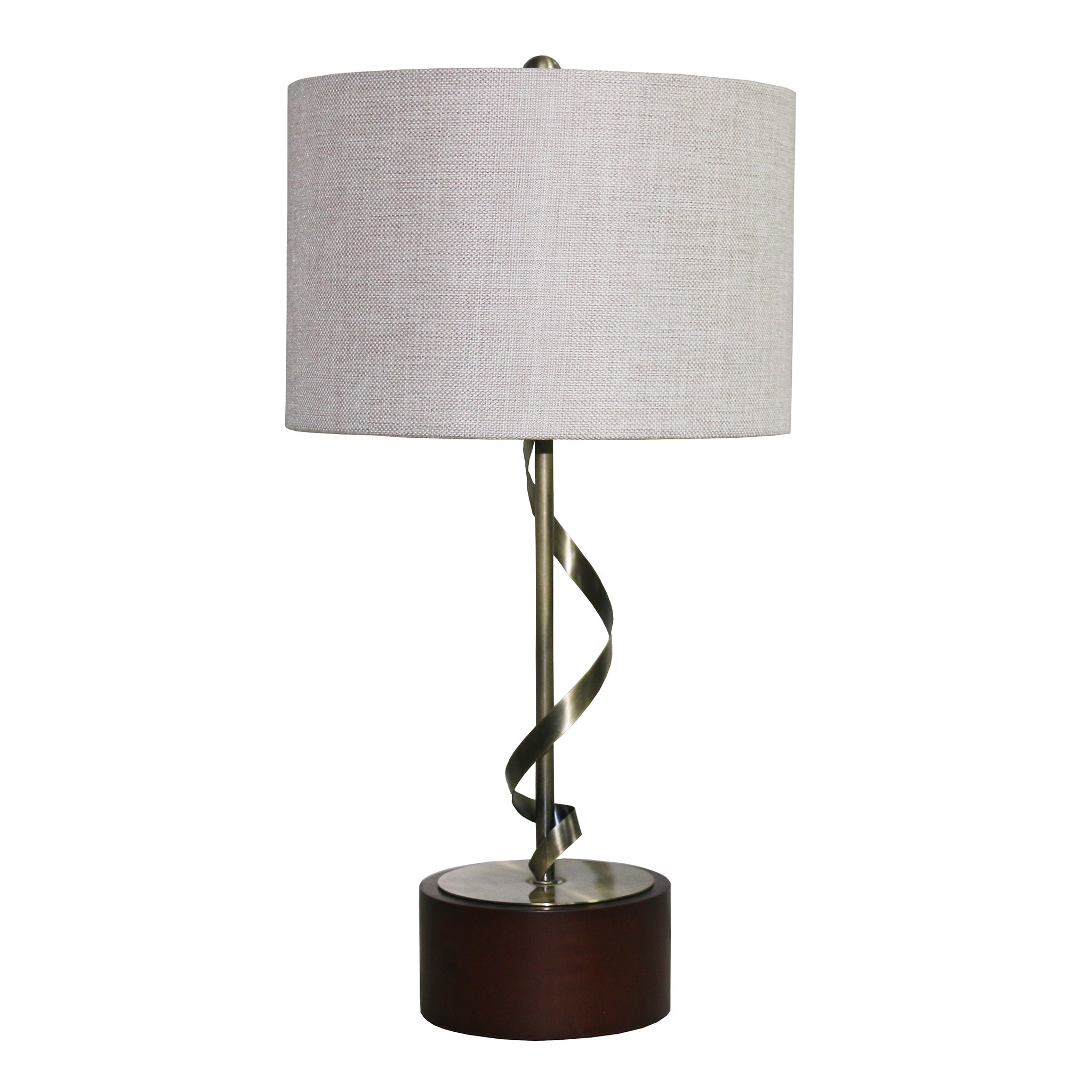 Foundry Twisted Metal Table Lamp – Luxury Lighting – Curated by SHOPLO