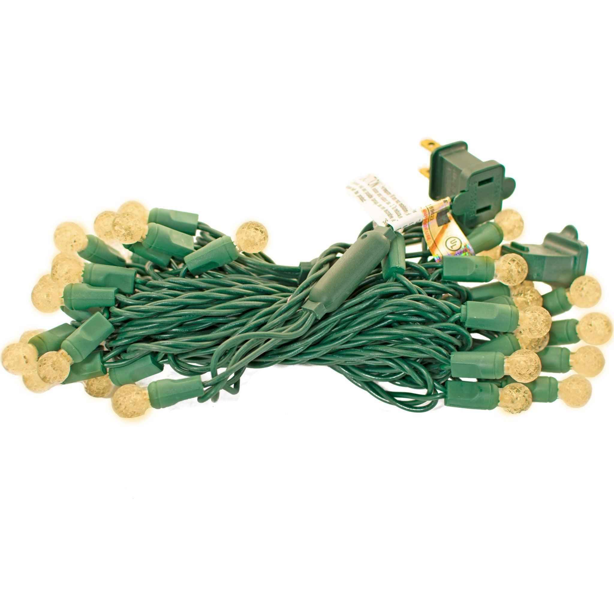 G12 LED Warm White Christmas Lights