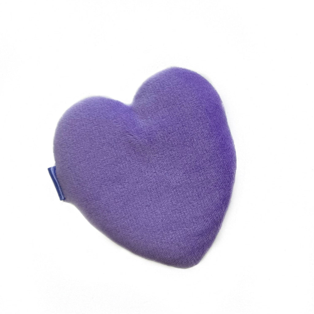 Heart Cosmetic Puff Lavender