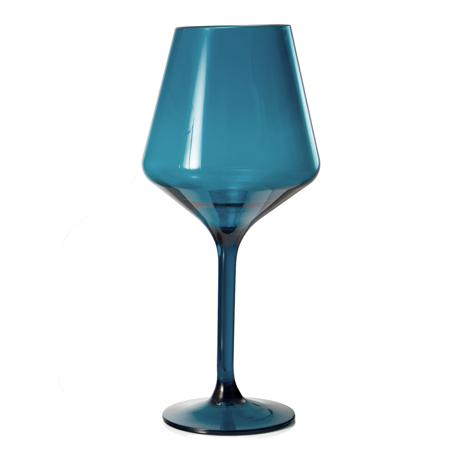 Saint Tropez Acrylic Stemmed Wine Glassware, Set of 2