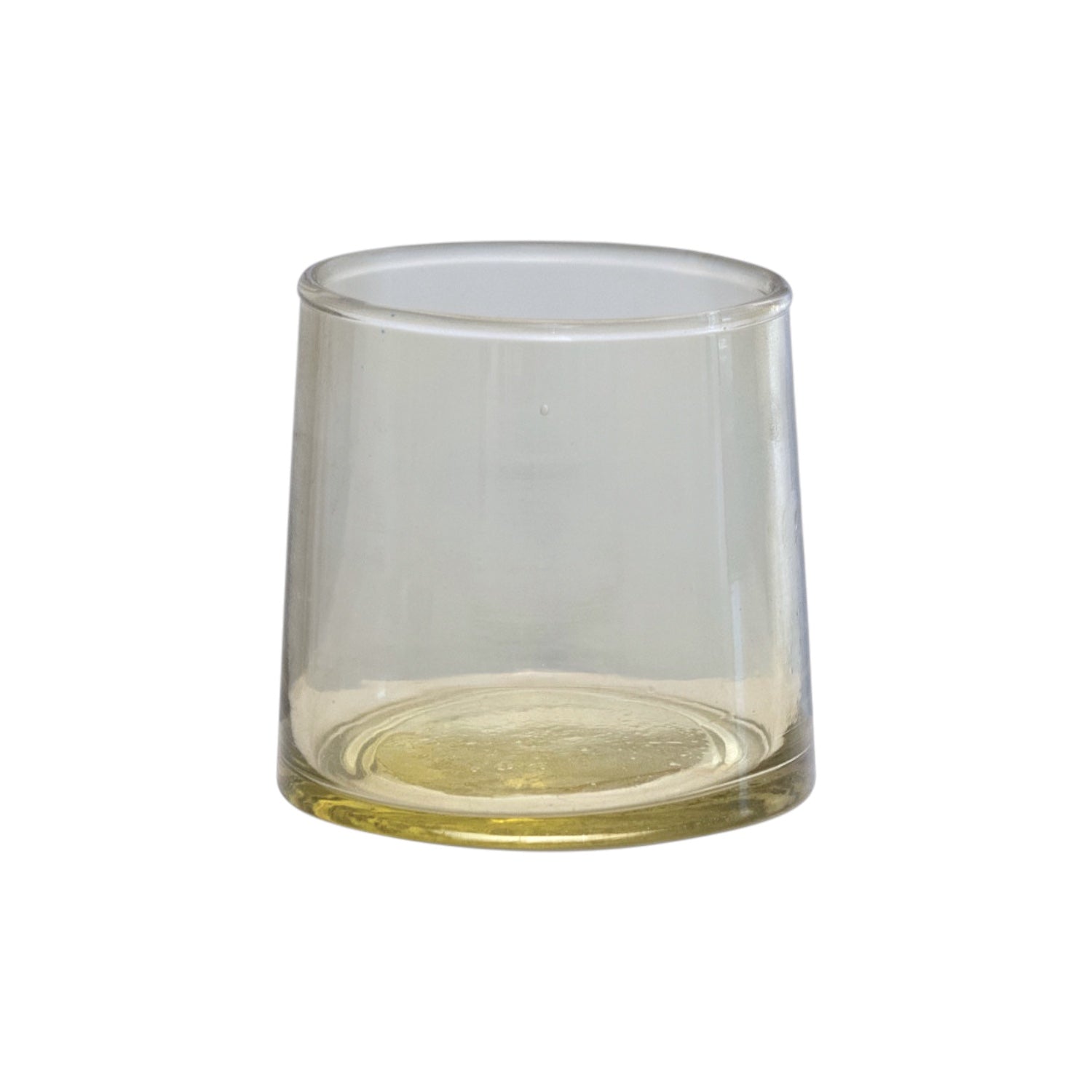 Hand-Blown Green Glass Tumbler | 6 oz