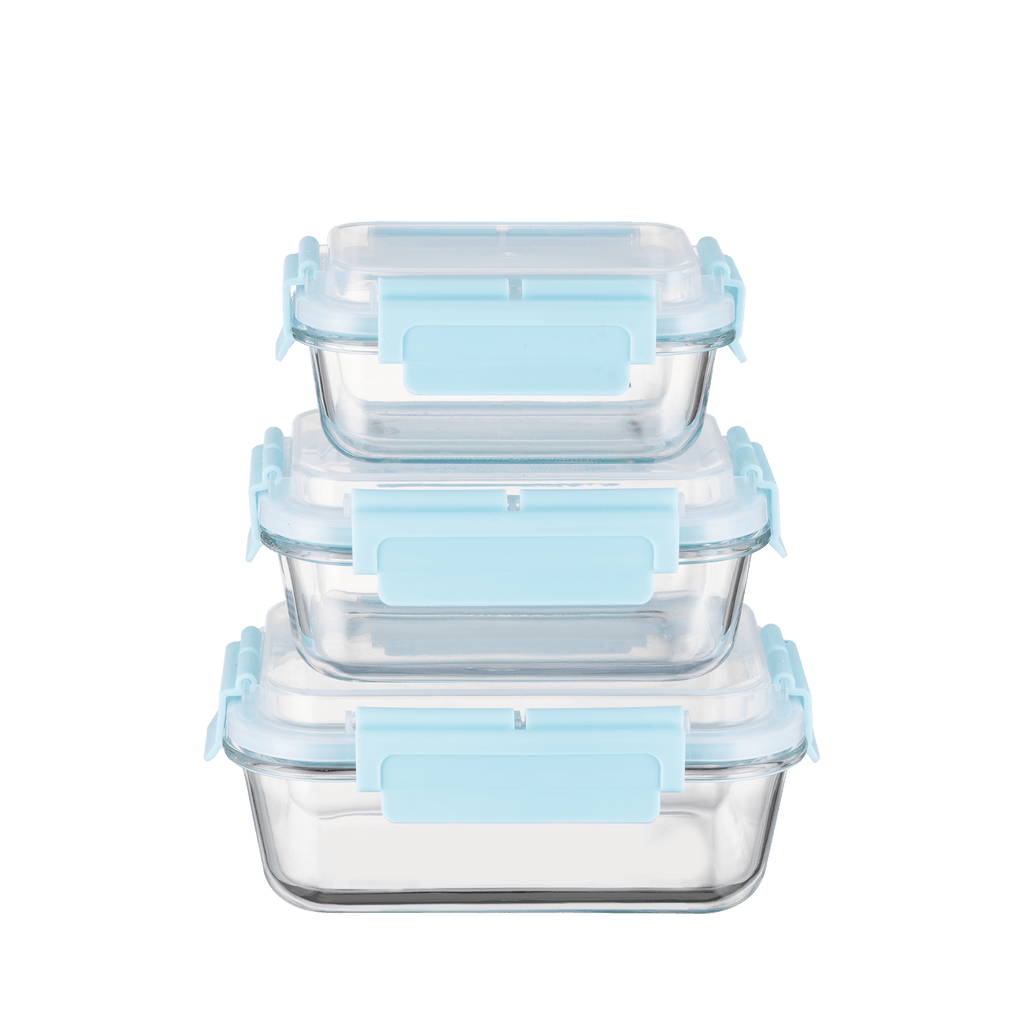 High Top Lid Rectangle Containers