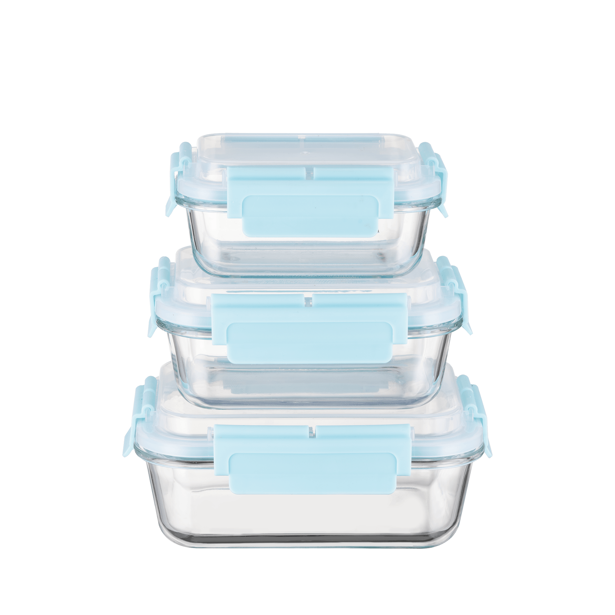 High Top Lid Rectangle Containers