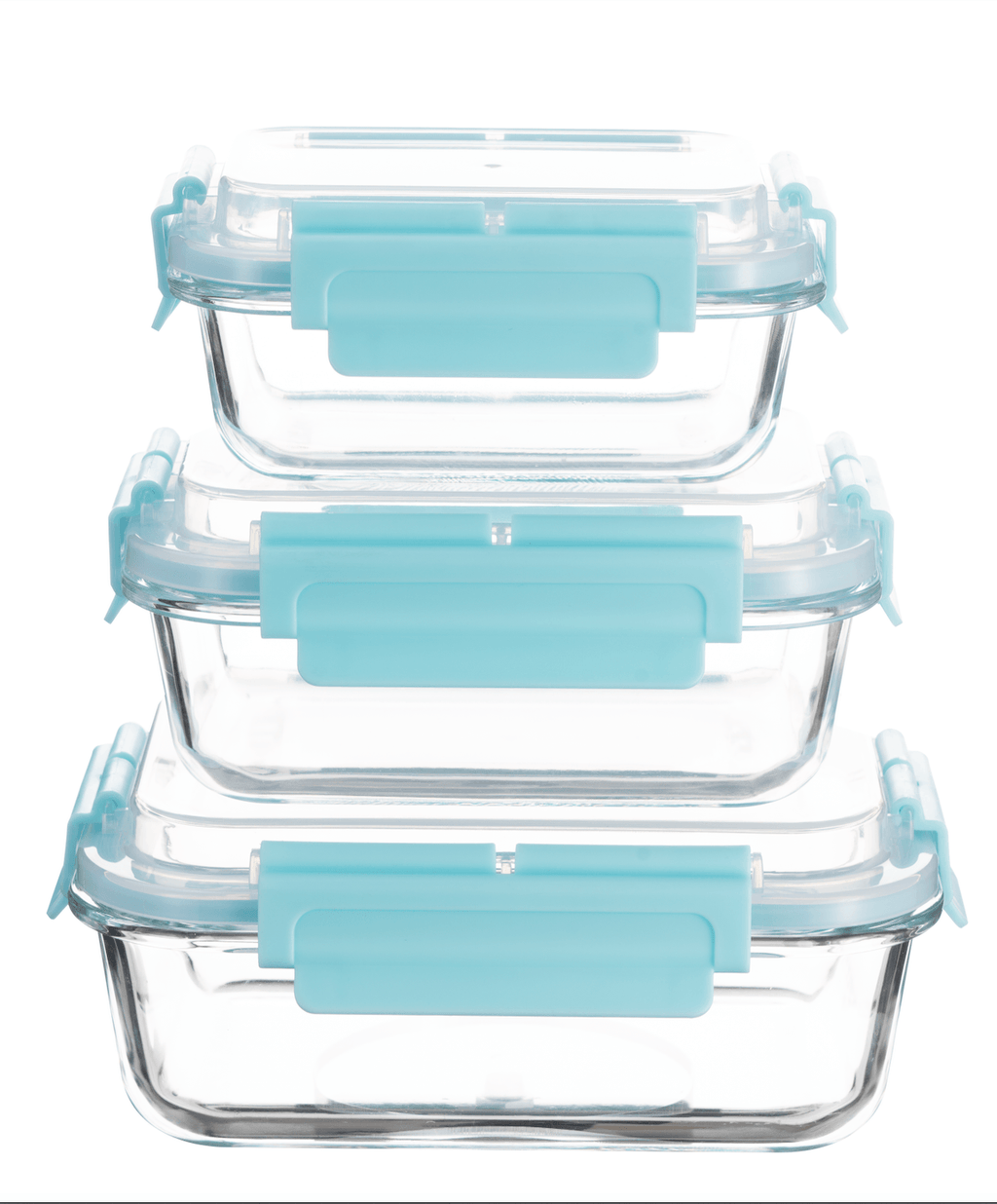 High Top Lid Rectangle Containers