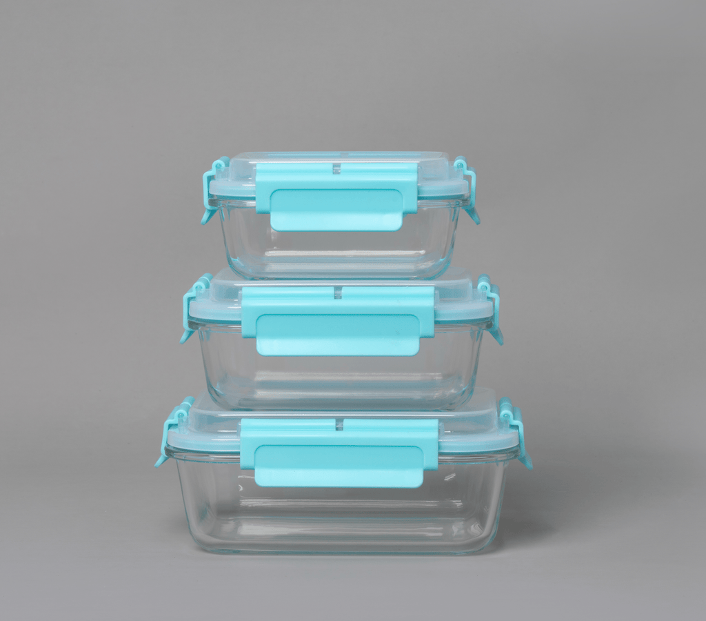 High Top Lid Rectangle Containers