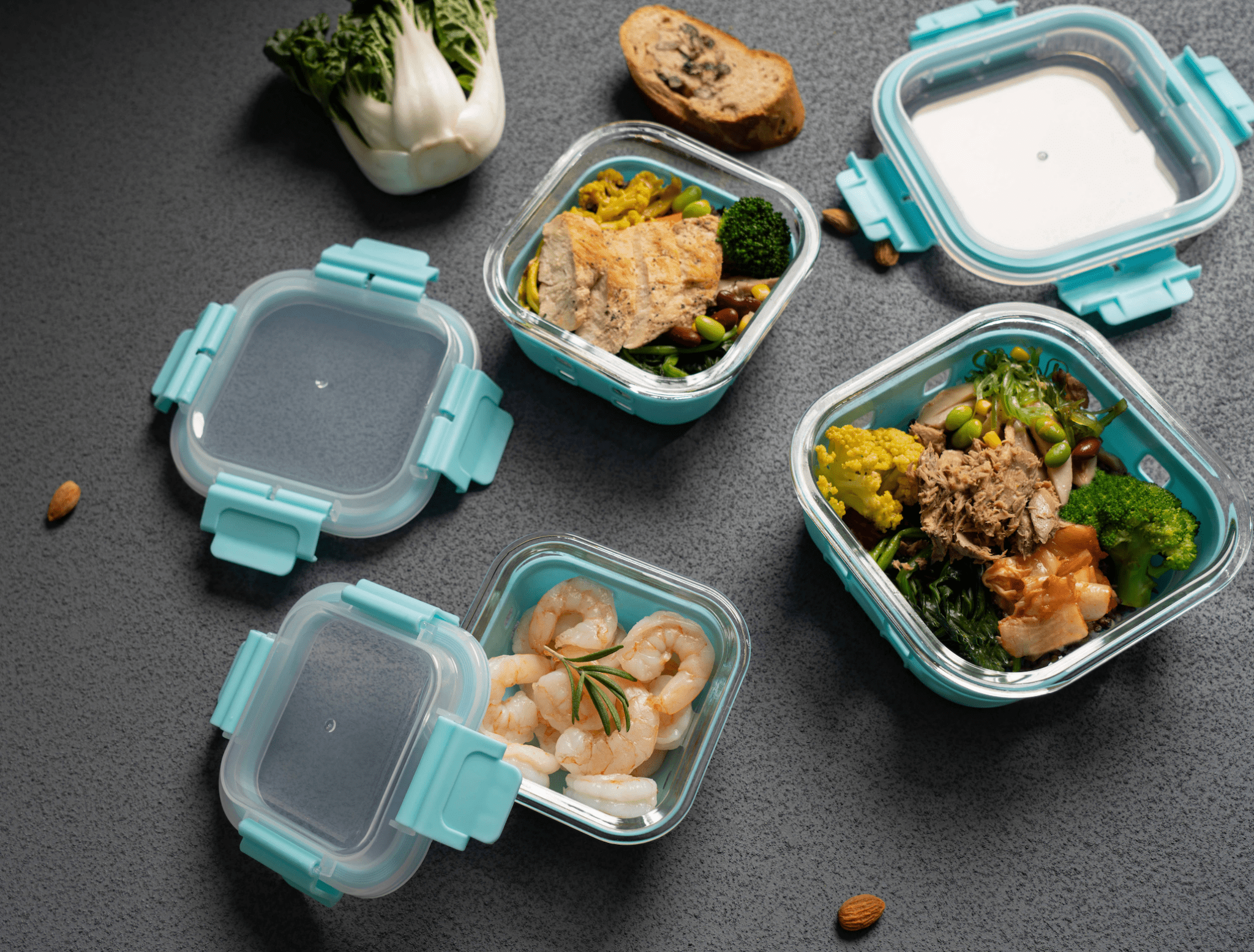 High Top Lid Square w/ Silicone