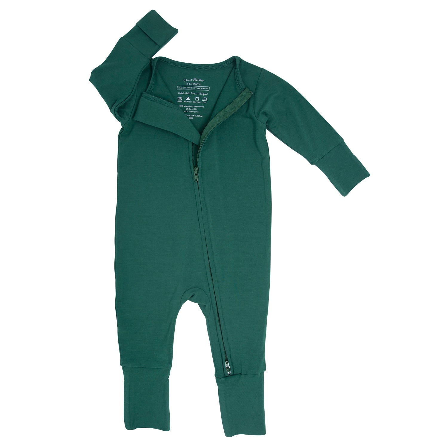 Hunter Green Convertible Romper