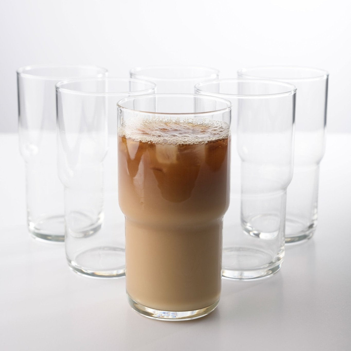 Stackable Iced Coffee Glasses - (15oz/21oz)