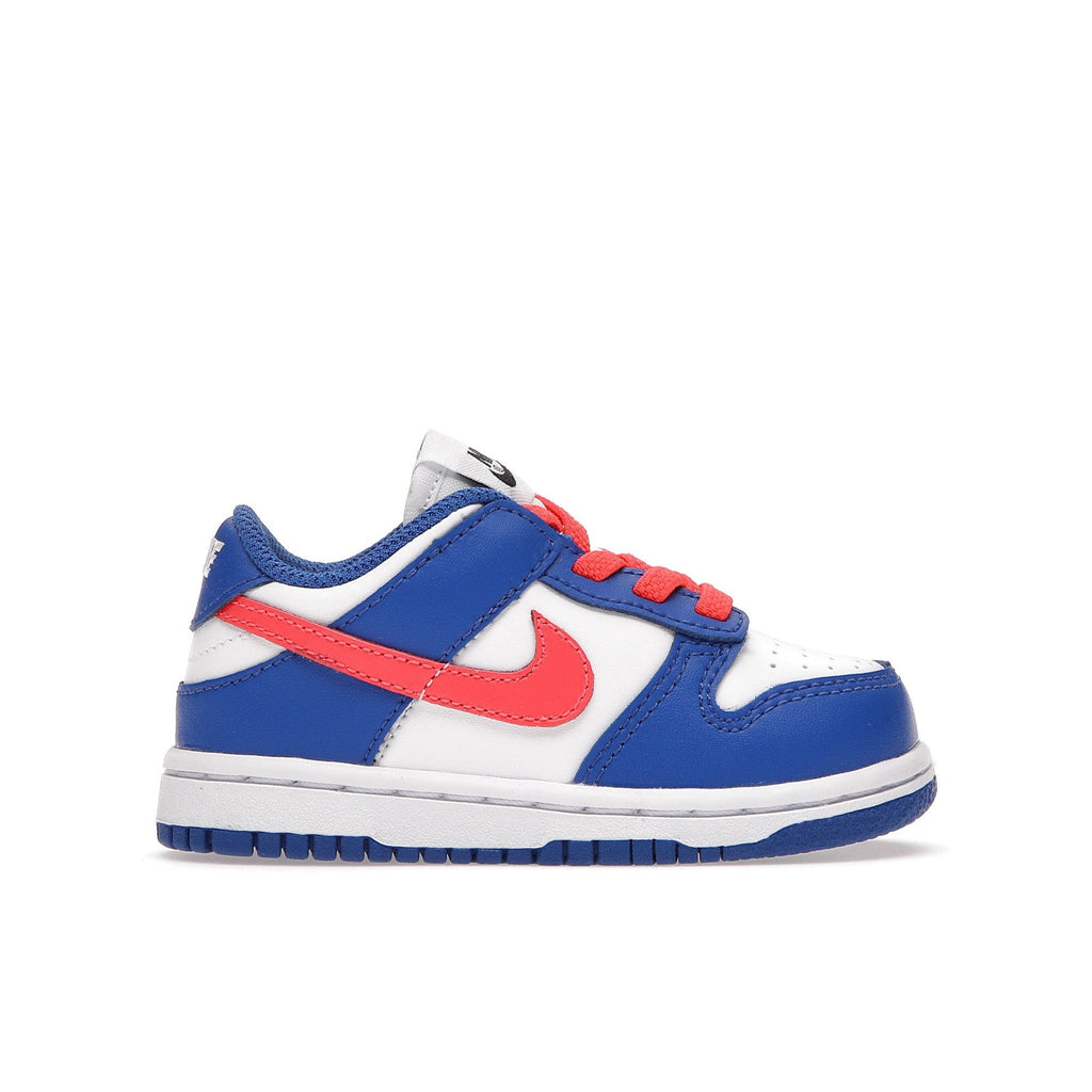 Nike Dunk Low Bright Crimson Game Royal (TD) and (PS)