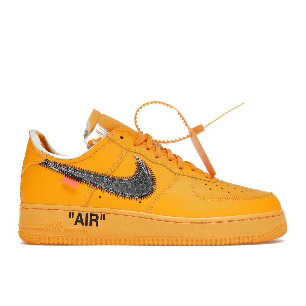 Nike Air Force 1 Low OFF-WHITE University Gold Metallic Silver