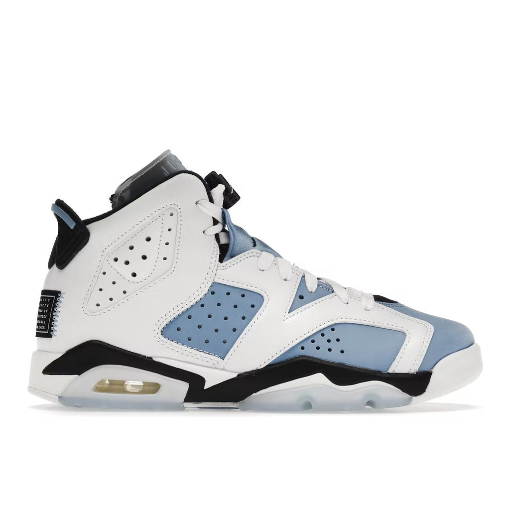 Air Jordan Retro 6 "UNC" White (GS)