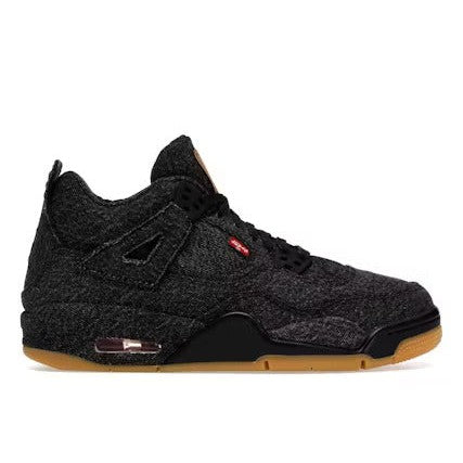 Jordan 4 Retro Levi's Black (GS) (Levi's Tag)