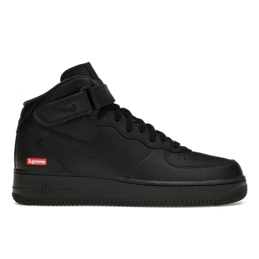 Nike Air Force 1 Mid Supreme Black