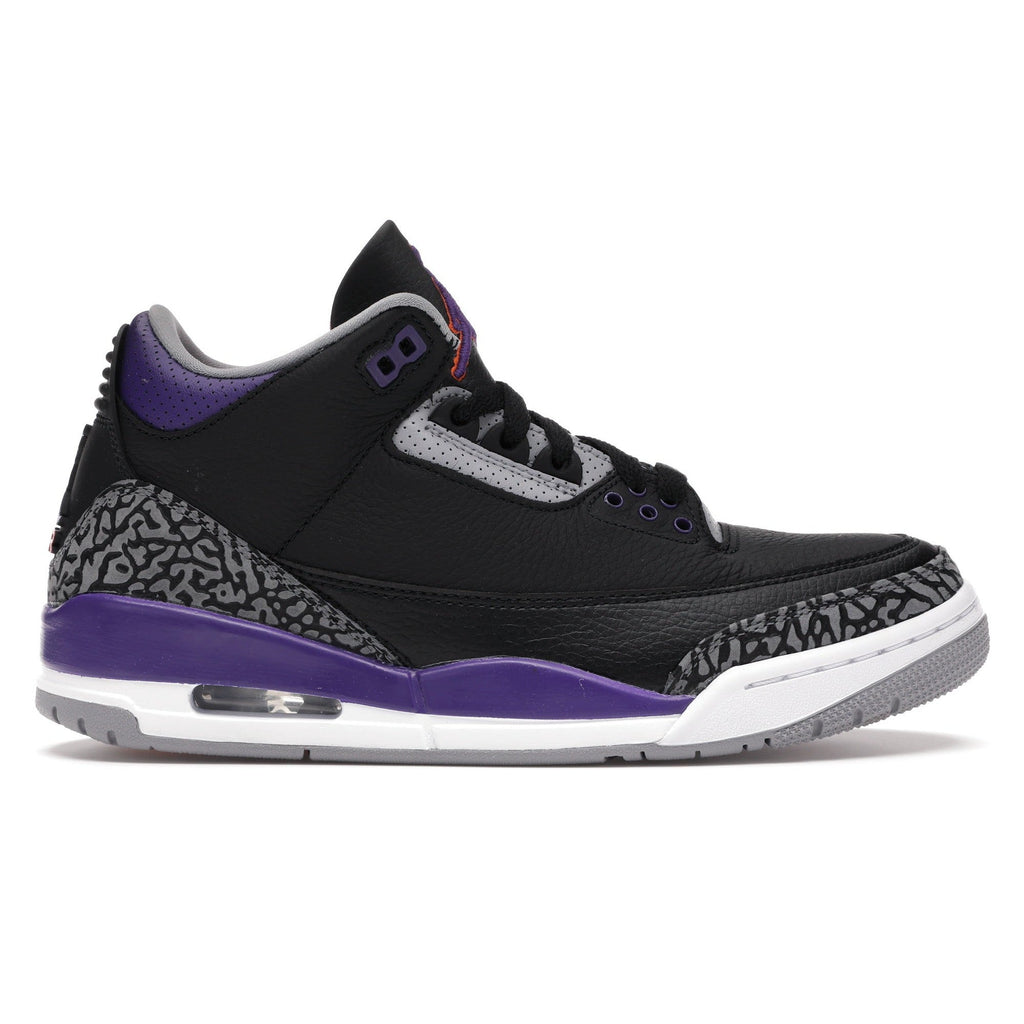 Air Jordan Retro 3 "Black Court Purple"