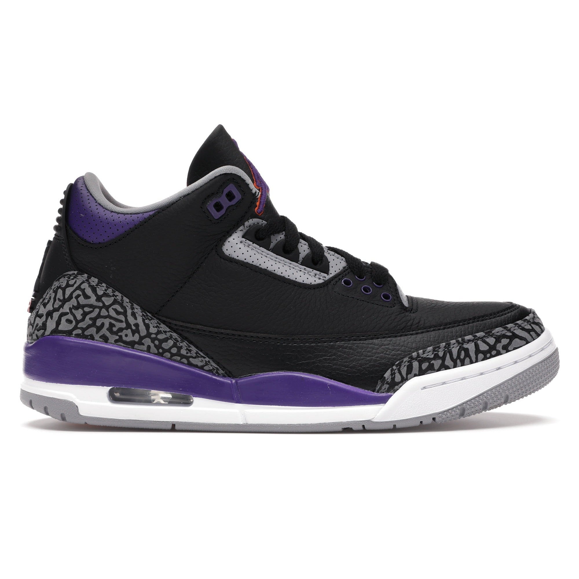 Air Jordan Retro 3 "Black Court Purple"