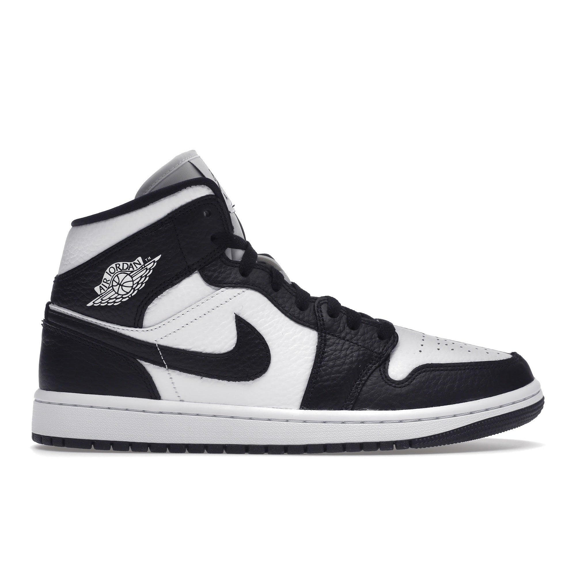 Air Jordan 1 Mid Split Black White (W)