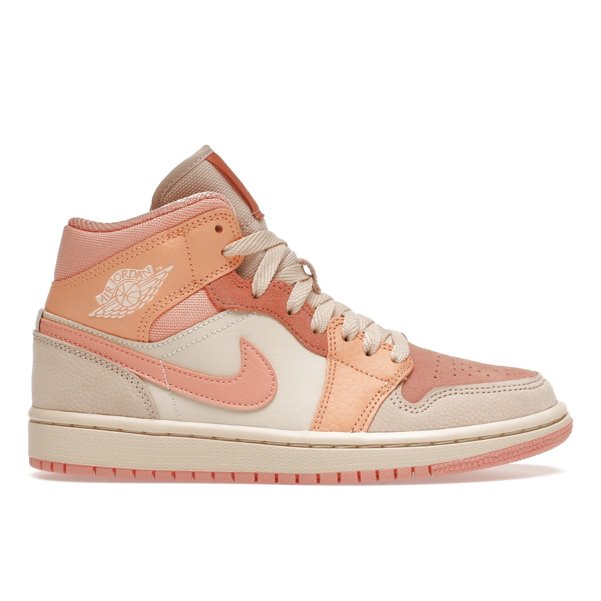 Air Jordan 1 Mid Apricot Orange (W)