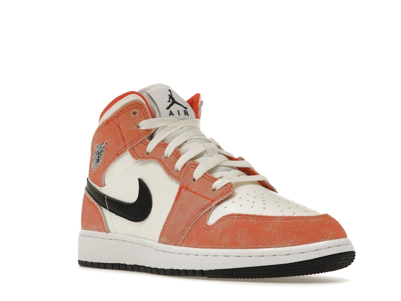Air Jordan 1 Mid “Orange Suede” GS