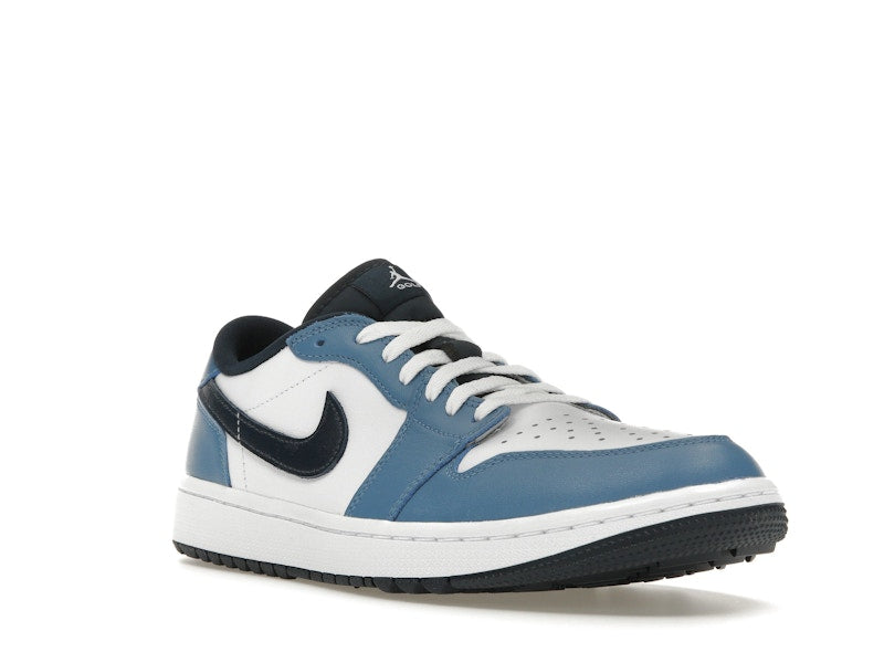 Jordan 1 Low Golf White Aegean Storm