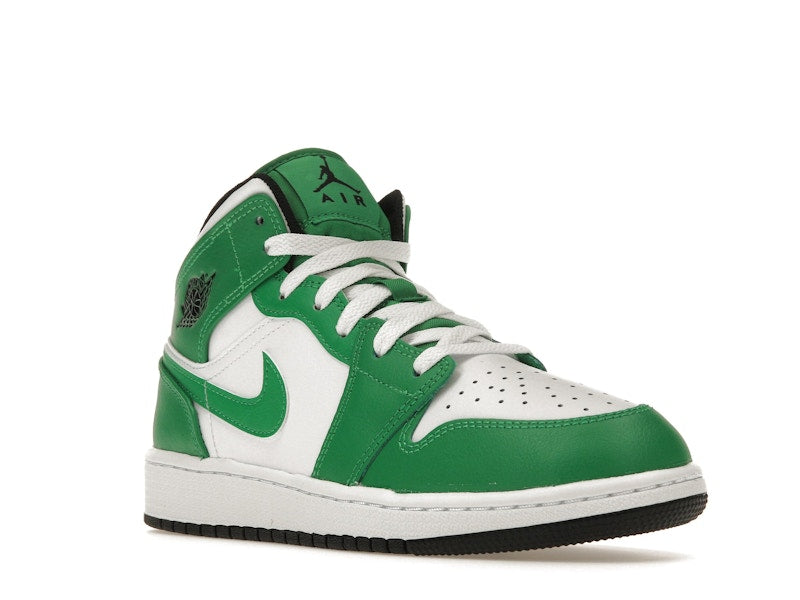 Air Jordan 1 Mid 'Lucky Green' (GS)