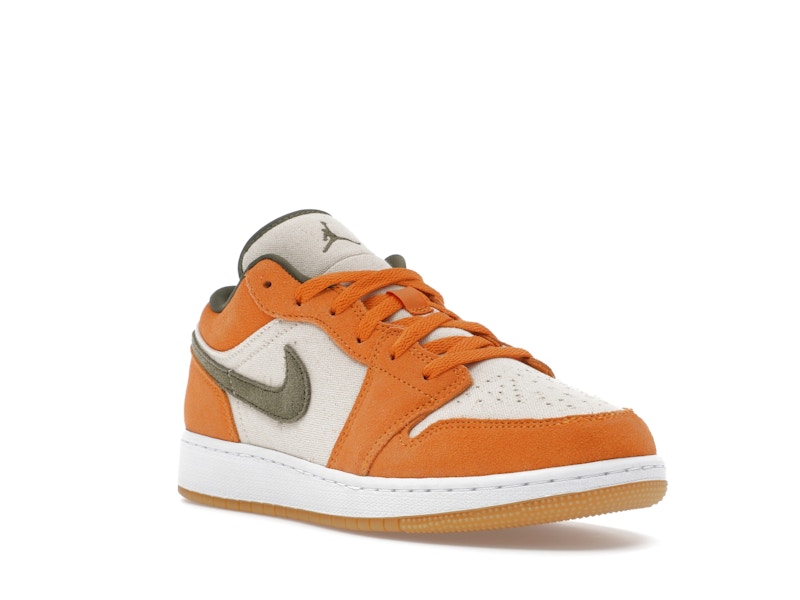 Jordan 1 Low "Light Curry" GS