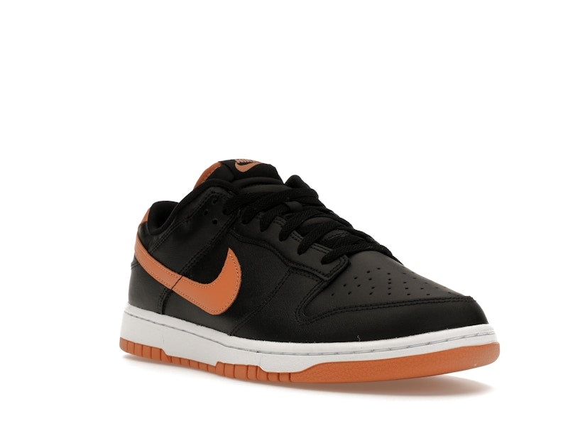 Nike Dunk Low Black Amber Brown