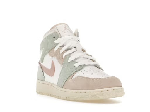 Jordan 1 Mid SE Pink Oxford (GS)