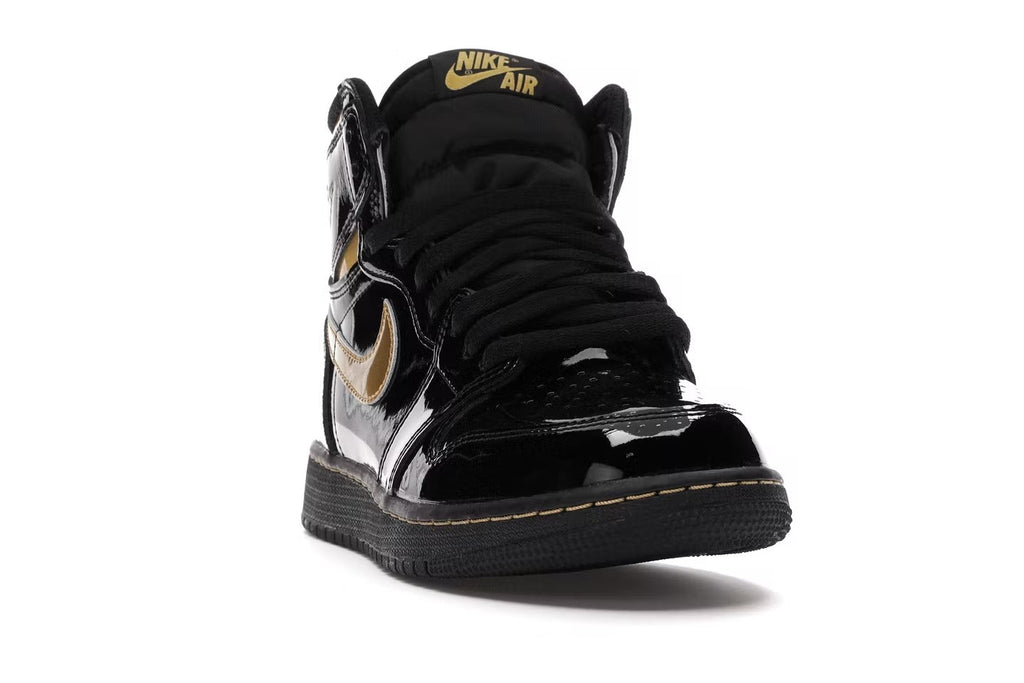 Jordan Retro 1 High "Black Metallic Gold" (GS) 2020