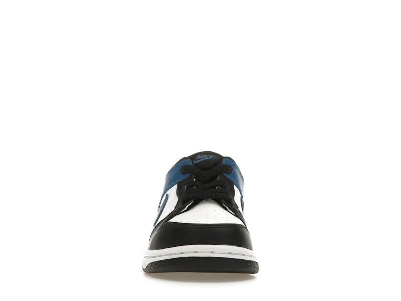 Nike Dunk Low Black White Blue (TD)