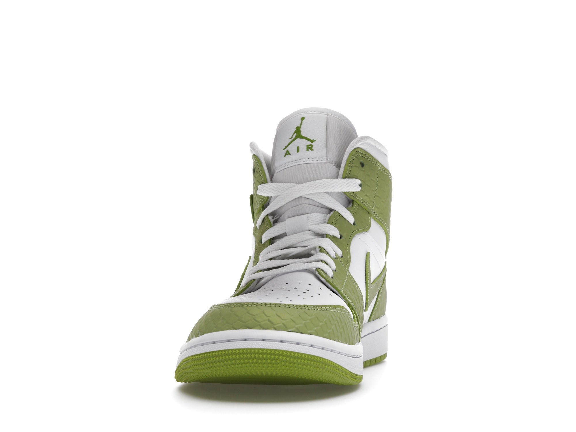 Air Jordan 1 Mid ( W )  " Python Green "