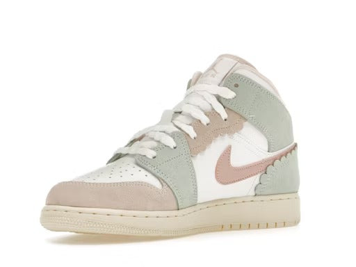 Jordan 1 Mid SE Pink Oxford (GS)