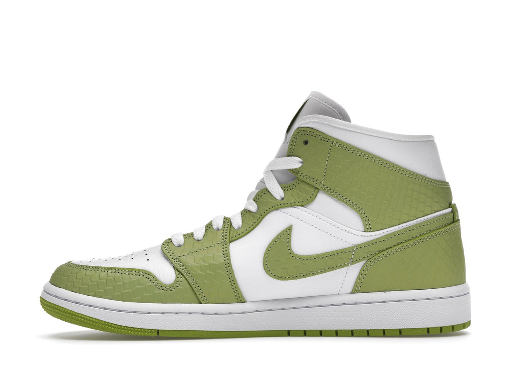 Air Jordan 1 Mid ( W )  " Python Green "