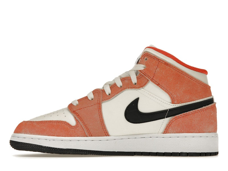 Air Jordan 1 Mid “Orange Suede” GS