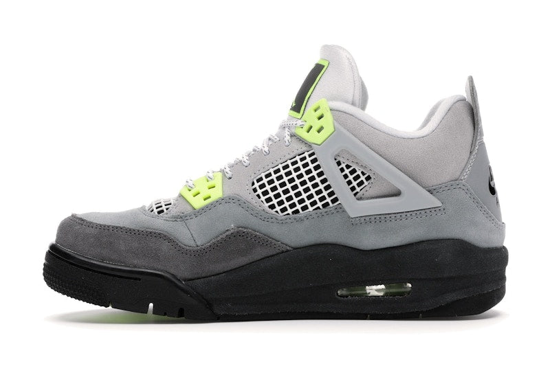 Air Jordan Retro 4 SE 95 "Neon Green" GS