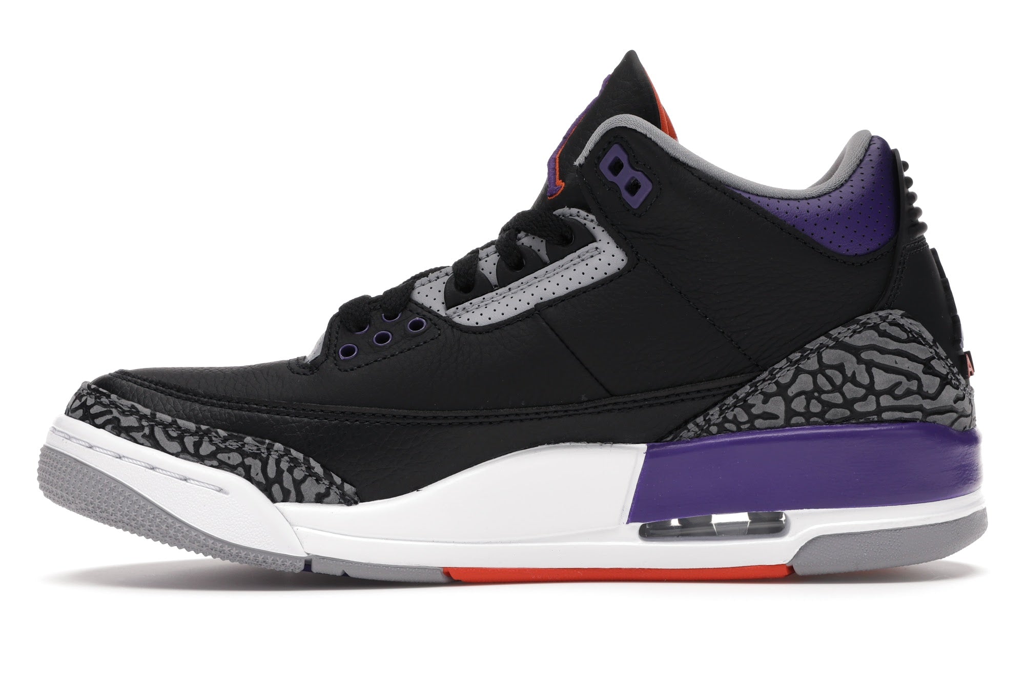 Air Jordan Retro 3 "Black Court Purple"