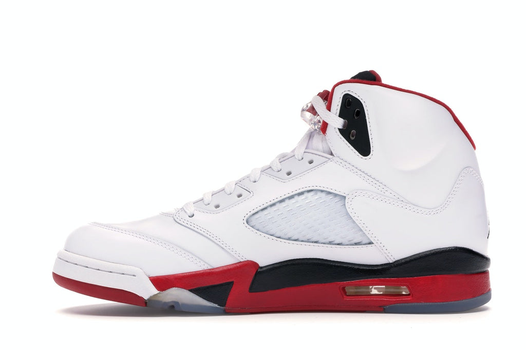 Nike Air Jordan Retro 5 "Fire Red Black Tongue"