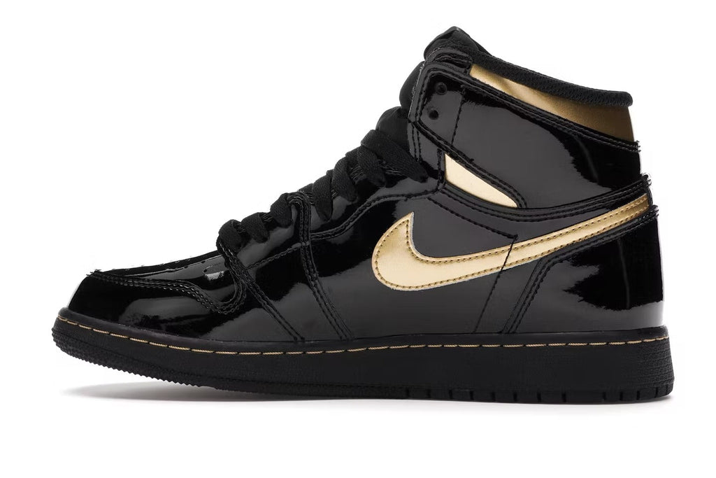 Jordan Retro 1 High "Black Metallic Gold" (GS) 2020
