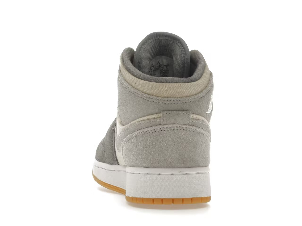 Air Jordan 1 Mid SE "Coconut Milk Particle Grey" (GS)